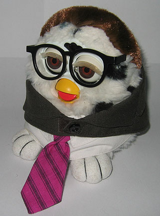 furby with glasses
