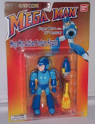 mega man action figures bandai