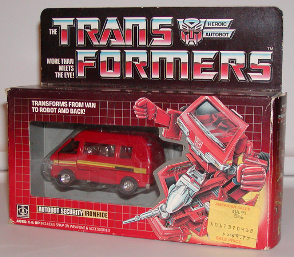 ironhide original transformers